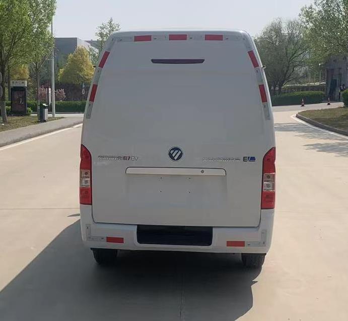 福田牌BJ5039XXYEVA純電動(dòng)廂式運(yùn)輸車公告圖片