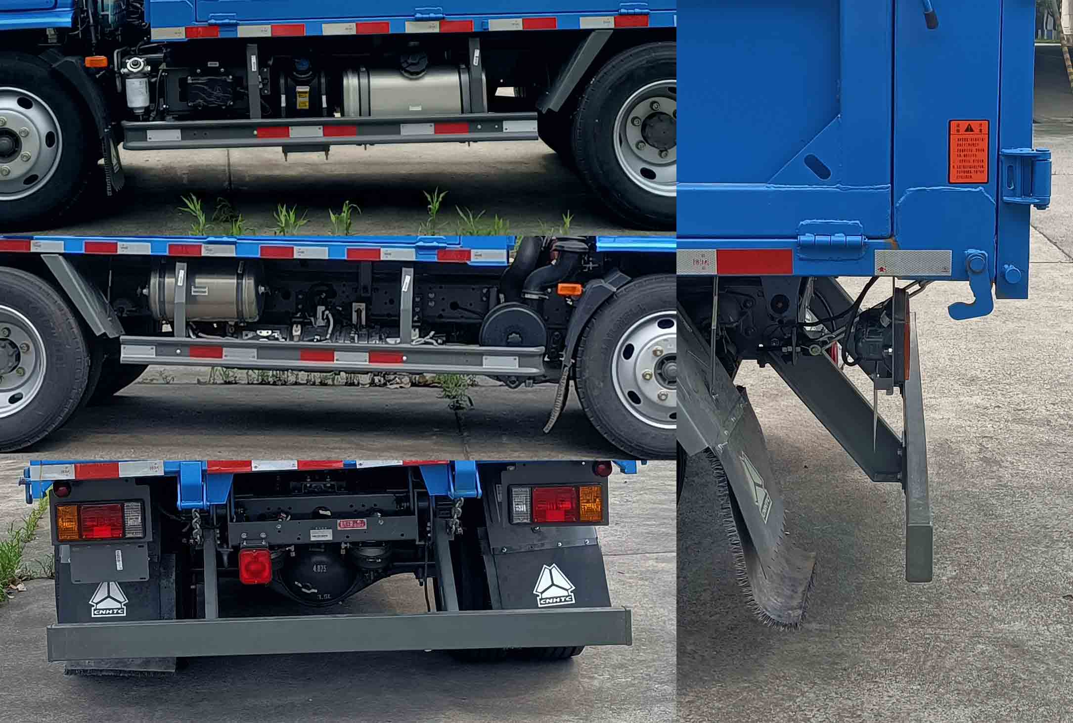 CDW3124G321BFH 王牌牌131马力单桥柴油4米国六自卸汽车图片