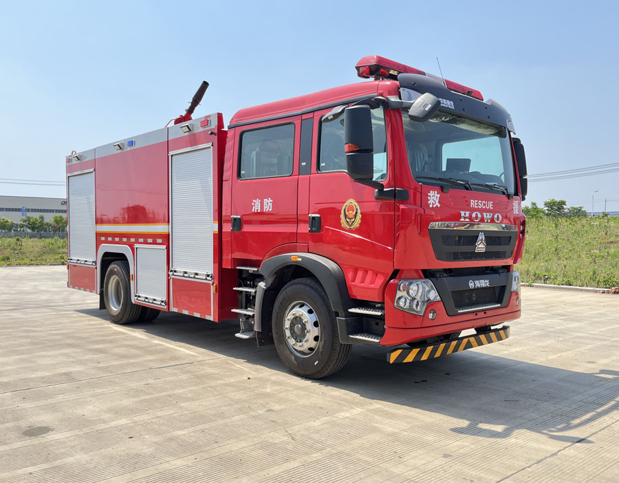 海翔龙牌AXF5190GXFPM80/HW01泡沫消防车