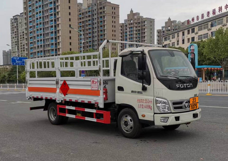 楚飞牌CLQ5043TQP6BJ气瓶运输车