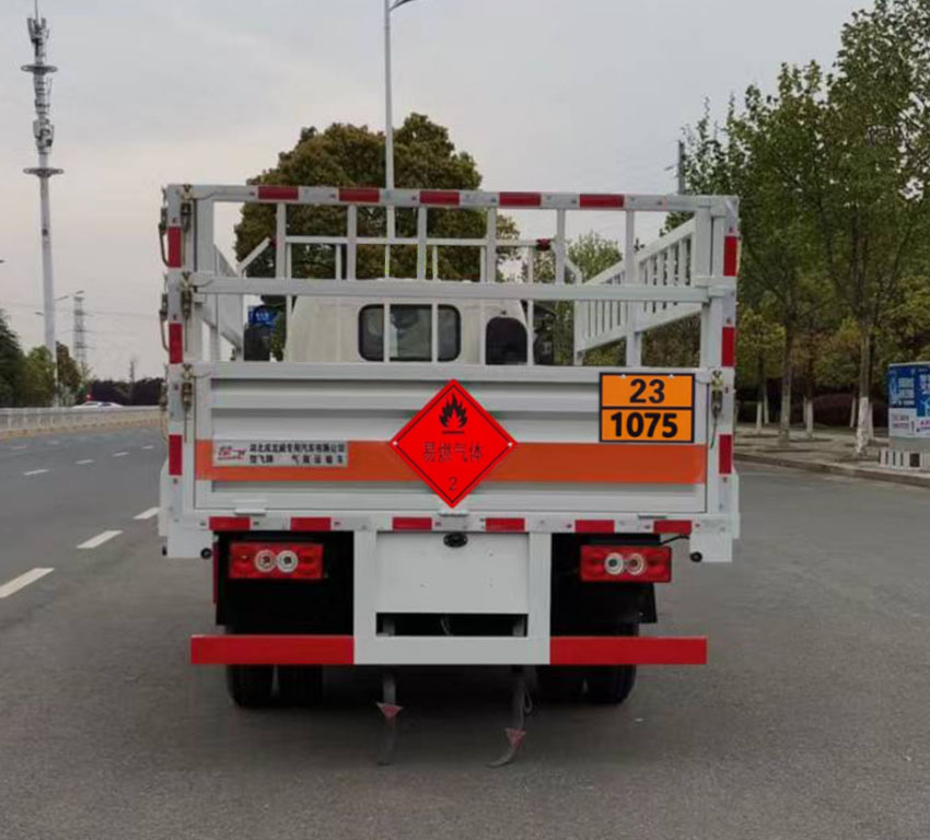 楚飛牌CLQ5043TQP6BJ氣瓶運(yùn)輸車公告圖片