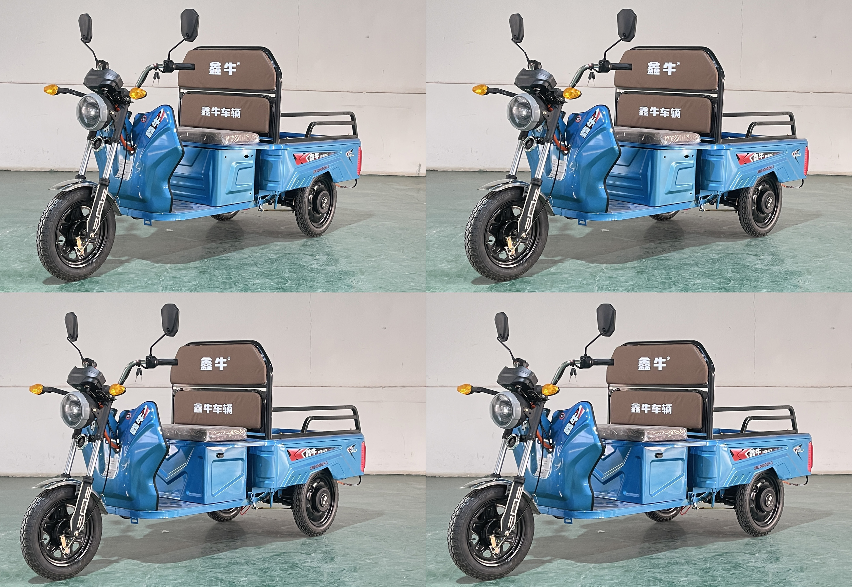 鑫牛牌XN1000DZH-3电动正三轮摩托车公告图片