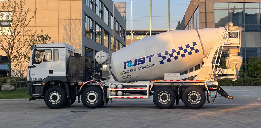 瑞江牌WL5310GJBSXAZBEV純電動混凝土攪拌運輸車公告圖片