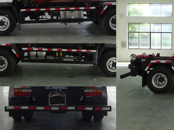 程力威牌CLW5110ZXXASK車廂可卸式垃圾車公告圖片