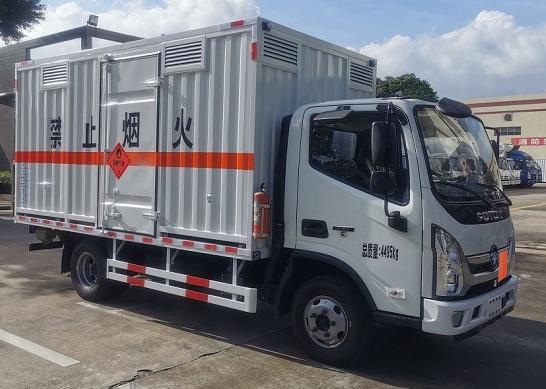 顺肇牌SZP5041XRQBJ4易燃气体厢式运输车