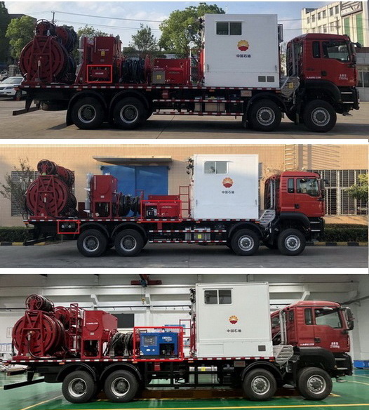 江漢所牌JJY5284TLG連續(xù)油管作業(yè)車(chē)公告圖片