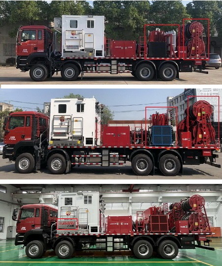 江漢所牌JJY5284TLG連續(xù)油管作業(yè)車(chē)公告圖片