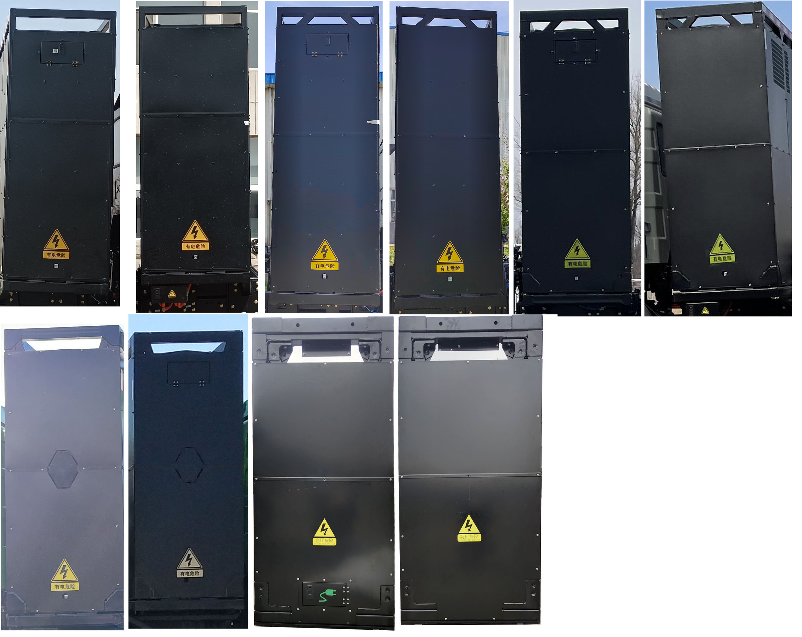CA3310P66L7T4BEV 解放牌490马力前四后八纯电动8米换电式纯电动自卸汽车图片