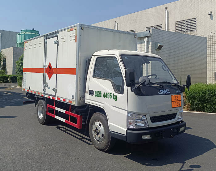 顺风智造牌SFZ5045XRYJX6易燃液体厢式运输车