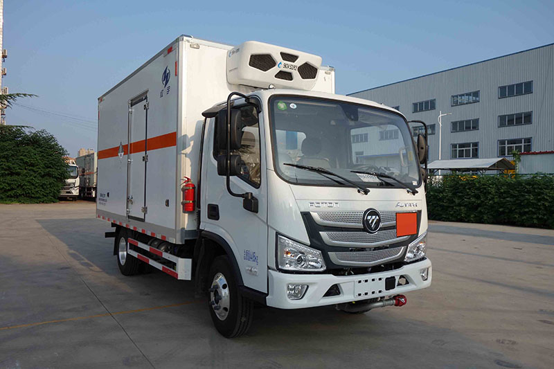 红宇牌HYJ5040XZW-BJ杂项危险物品厢式运输车