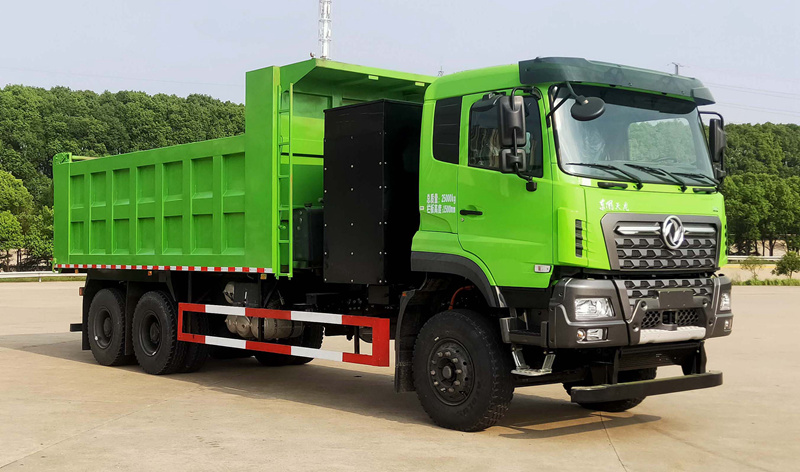 东风牌 490马力 后双桥,后八轮 纯电动自卸汽车(DFH3250DEV)