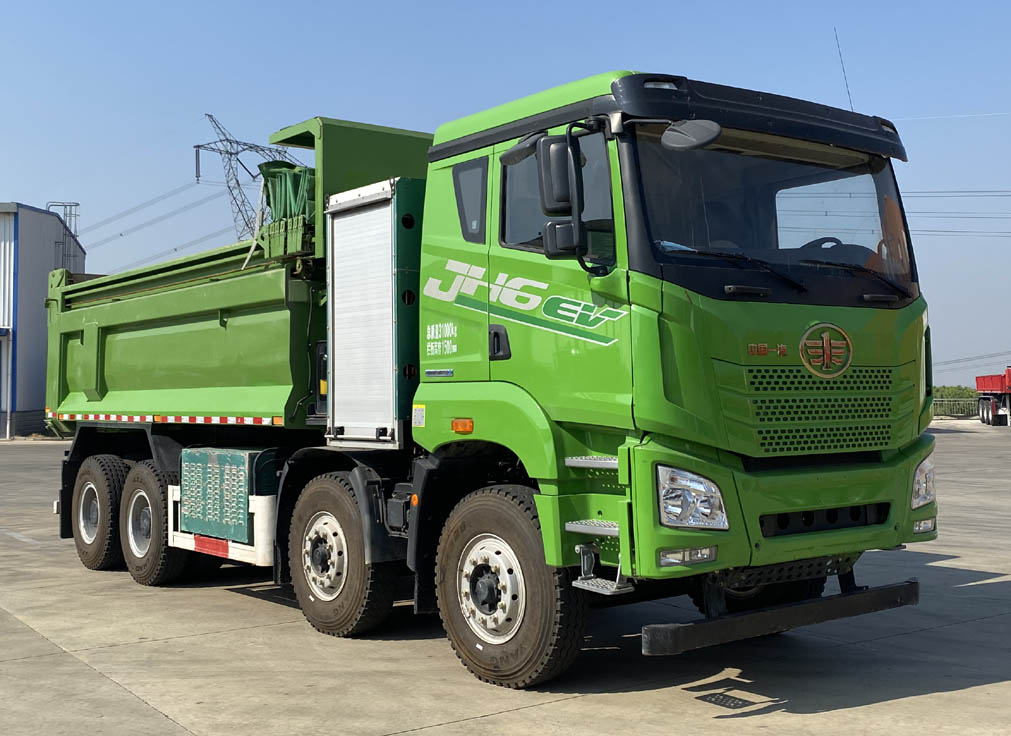 解放牌 571马力 前四后八 纯电动自卸汽车(CA3315P27L4T4BEVA80)