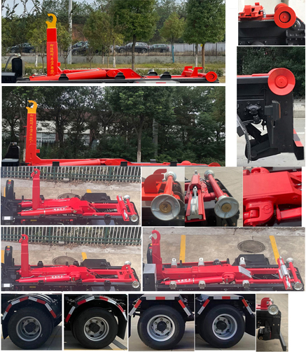帝王环卫牌HDW5112ZXXF6车厢可卸式垃圾车公告图片