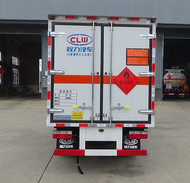 程力牌CL5040XRY6BXW易燃液體廂式運輸車公告圖片