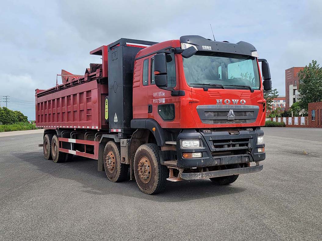 豪沃牌 490马力 前四后八 换电式纯电动自卸汽车(ZZ3317V526GZ1SBEV35)