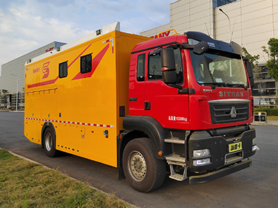 三一牌SYM5180TPS52大流量排水抢险车