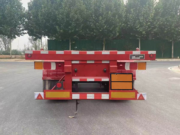 危险品罐箱骨架运输半挂车图片