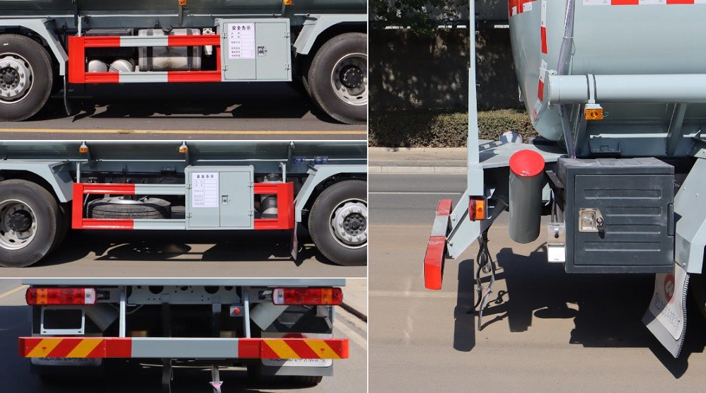 中汽力威牌HLW5261GRYC6易燃液體罐式運輸車公告圖片