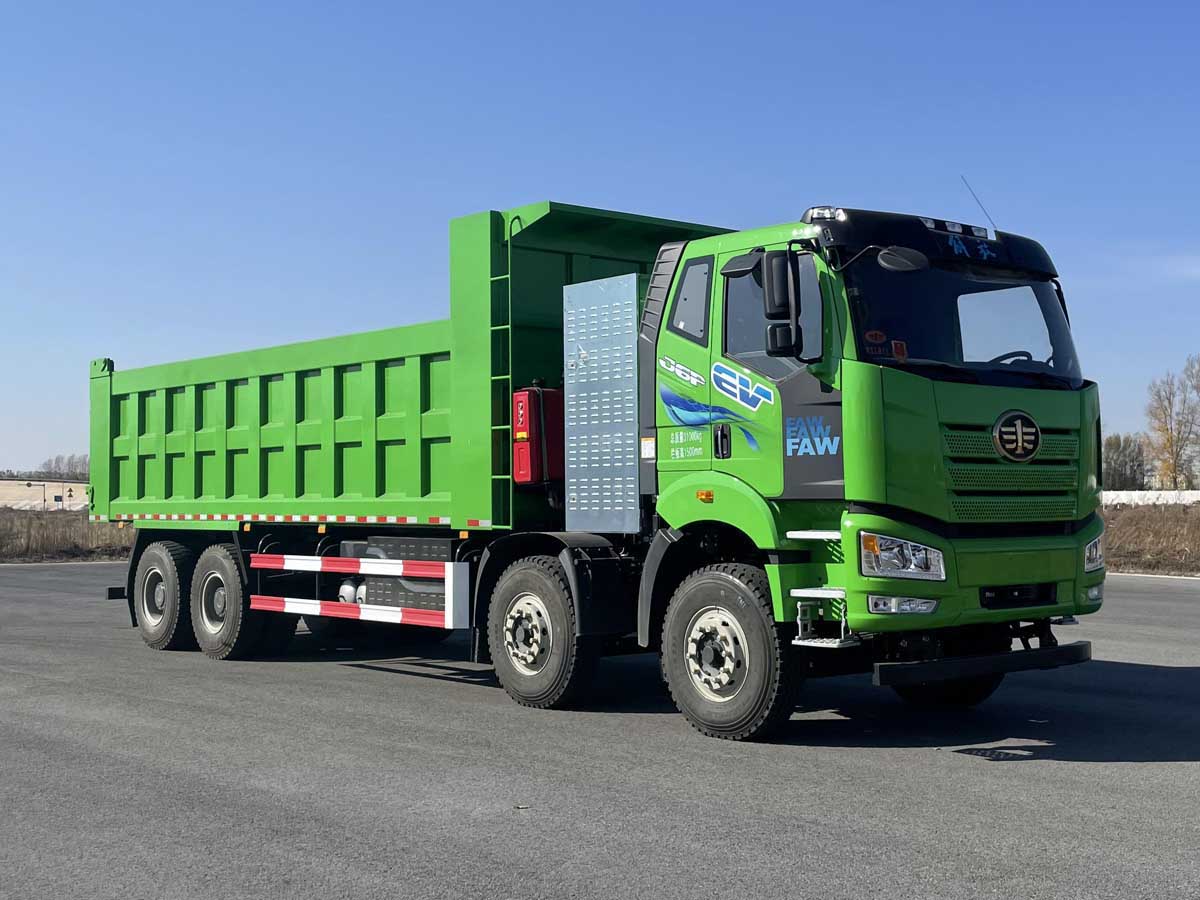 解放牌 571马力 前四后八 纯电动自卸汽车(CA3310P66L7T4BEVA3)
