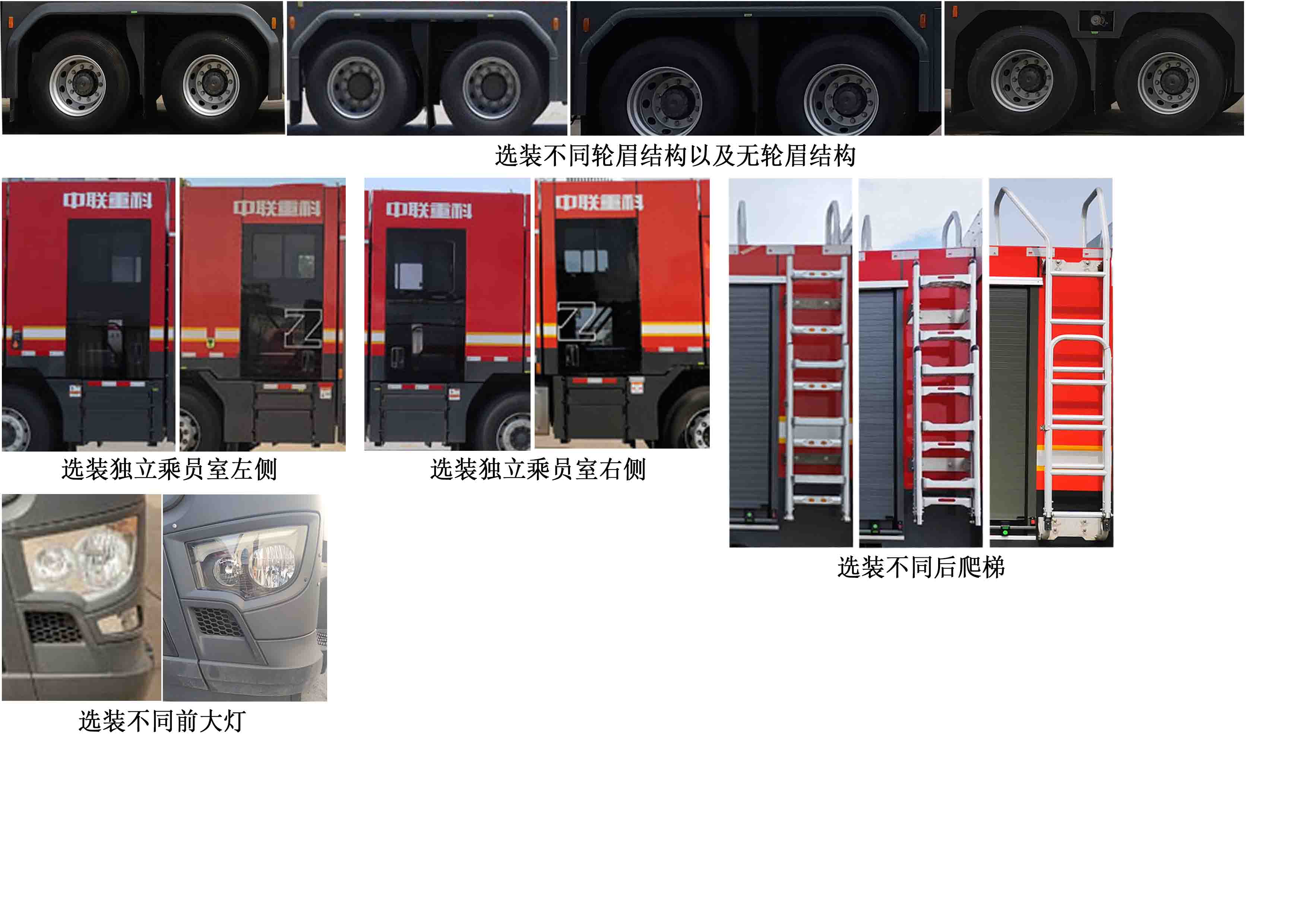 中联牌ZLF5381GXFSG180水罐消防车公告图片