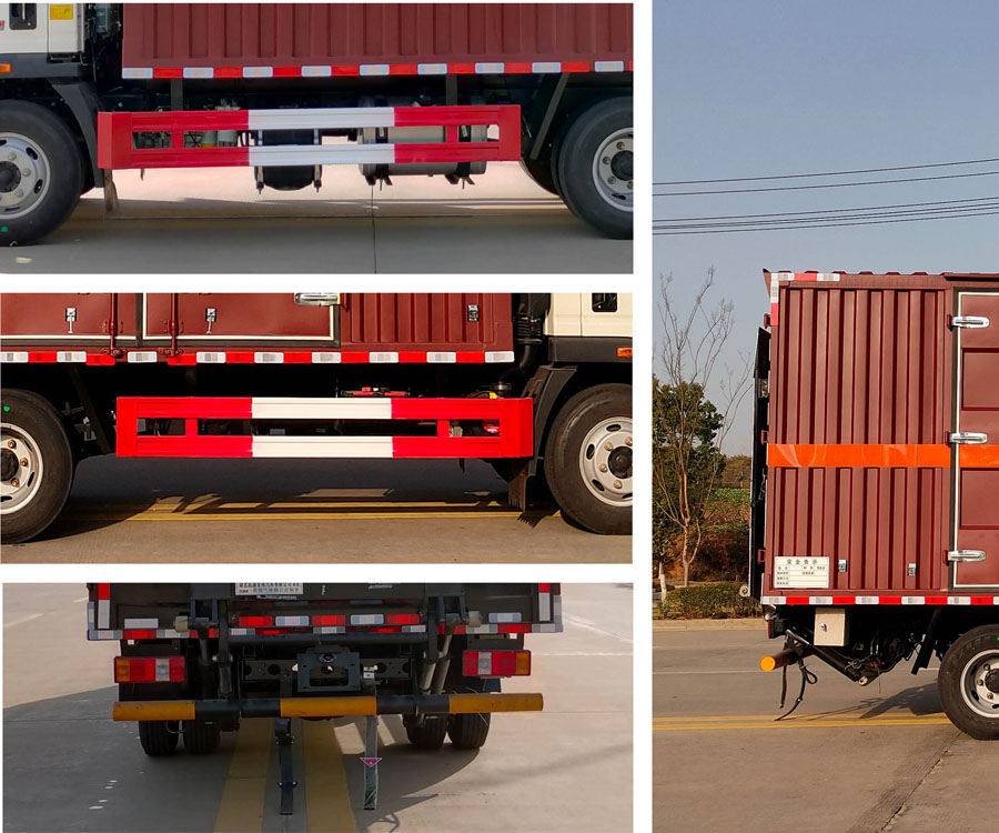 百捷牌QYY5040XRQZZ6易燃?xì)怏w廂式運(yùn)輸車公告圖片