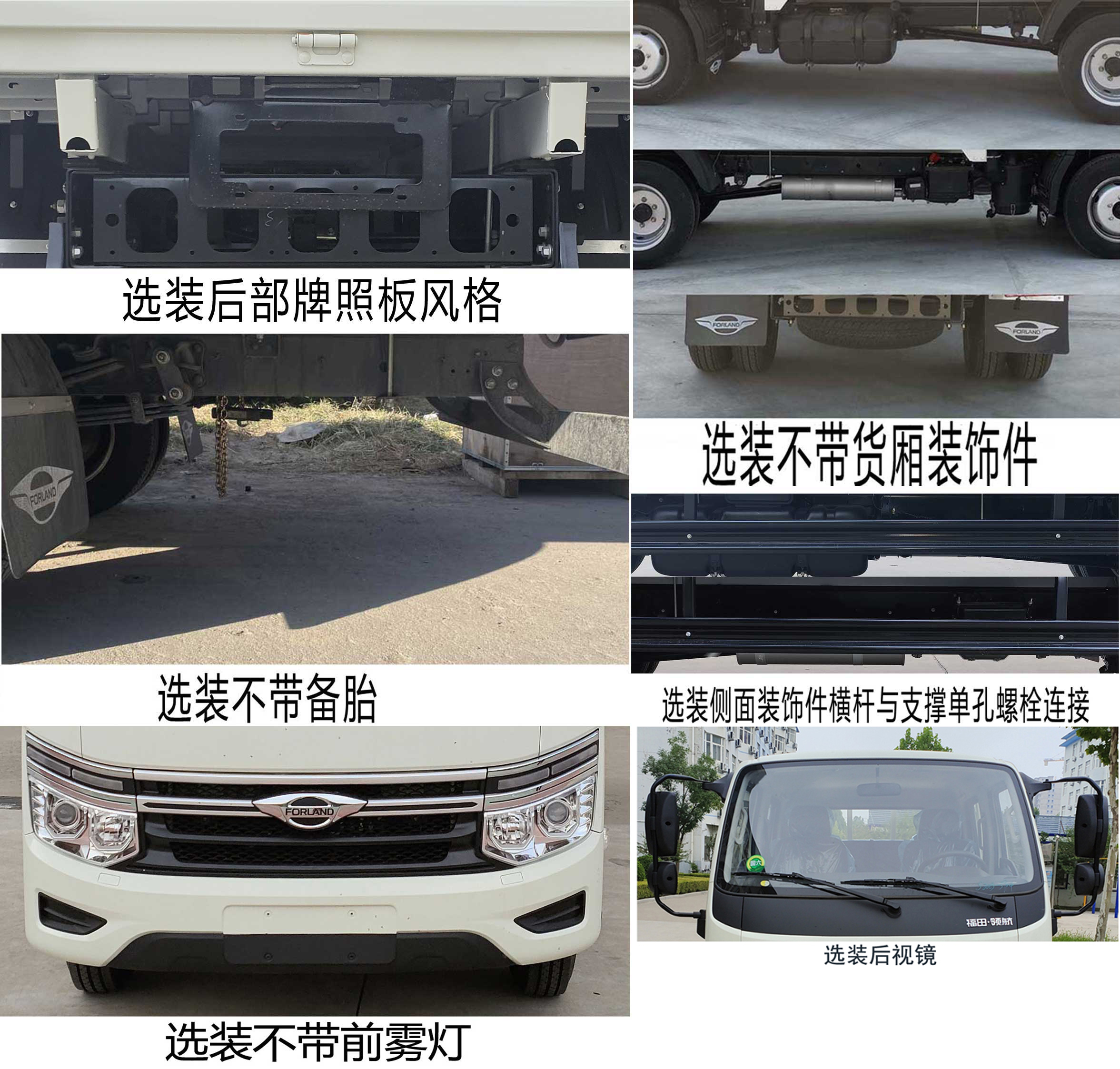 BJ1035V5JV5-25 福田牌144马力单桥汽油3.9米国六载货汽车图片