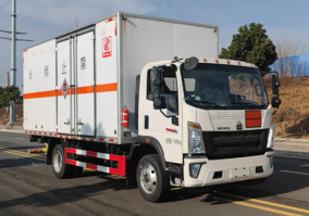 专力牌ZLC5127XRGZ6易燃固体厢式运输车