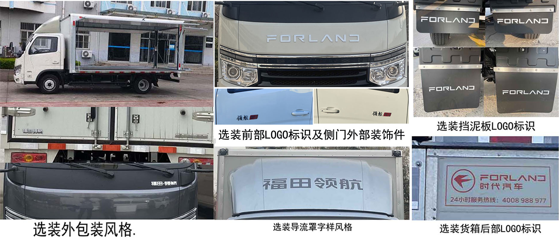 福田牌BJ5035XYK5JV5-14翼开启厢式车公告图片