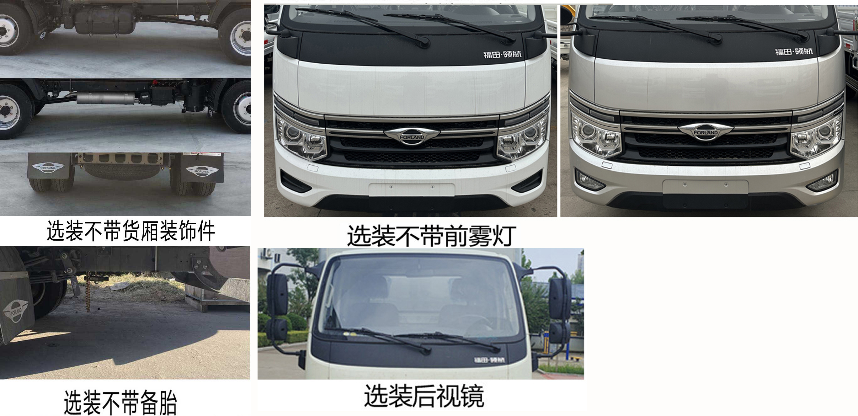 福田牌BJ5035XXY4JV5-26廂式運輸車公告圖片