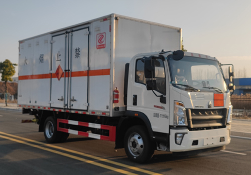 专力牌ZLC5127XRQZ6易燃气体厢式运输车