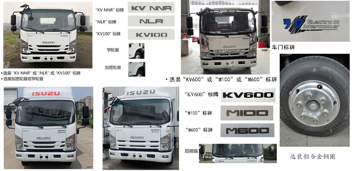 開樂牌AKL5042XLCQL冷藏車公告圖片