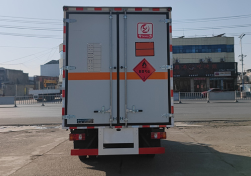 專力牌ZLC5090XRQZ6易燃?xì)怏w廂式運(yùn)輸車公告圖片