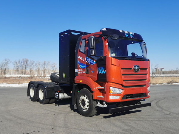 解放牌 558马力 换电式纯电动半挂牵引车(CA4250P62T1BEVA2)