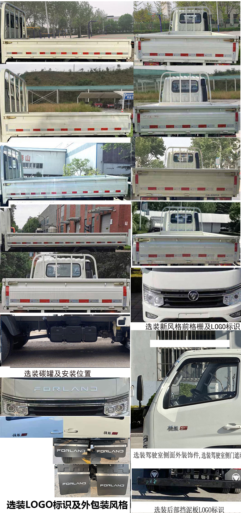 BJ1035V4AV7-12 福田牌122马力单桥汽油3.2米国六载货汽车图片