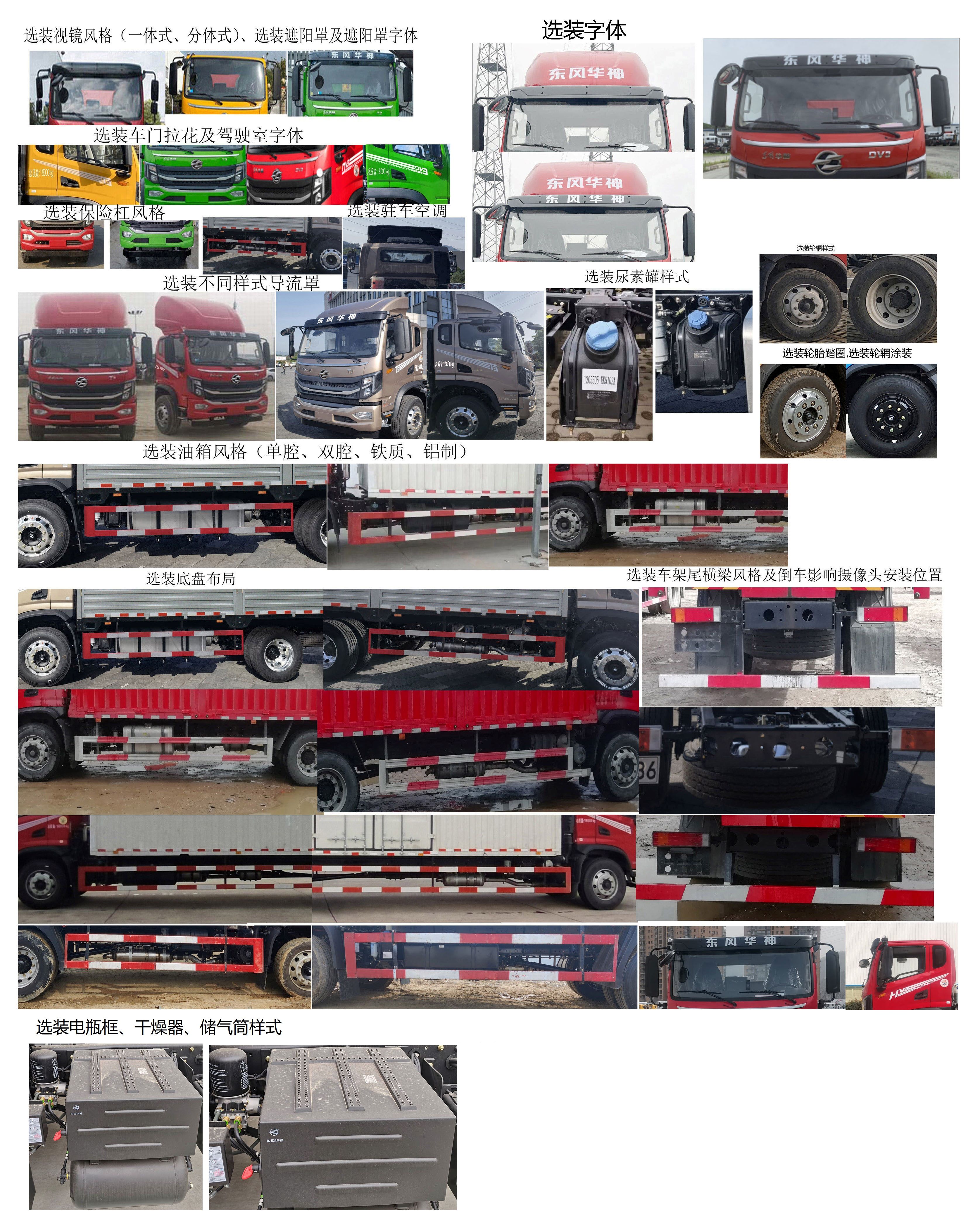 華神牌DFD5183XYKL6D13翼開啟廂式車公告圖片