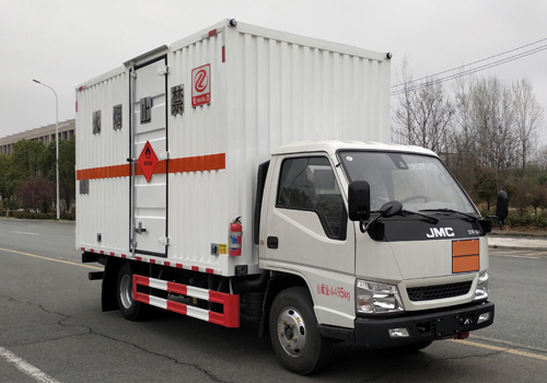 专力牌ZLC5041XRYJ6易燃液体厢式运输车
