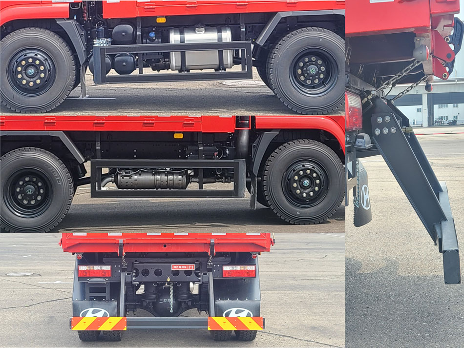 CHM3181ZPC37T 现代牌200马力单桥柴油4.4米国六自卸汽车图片