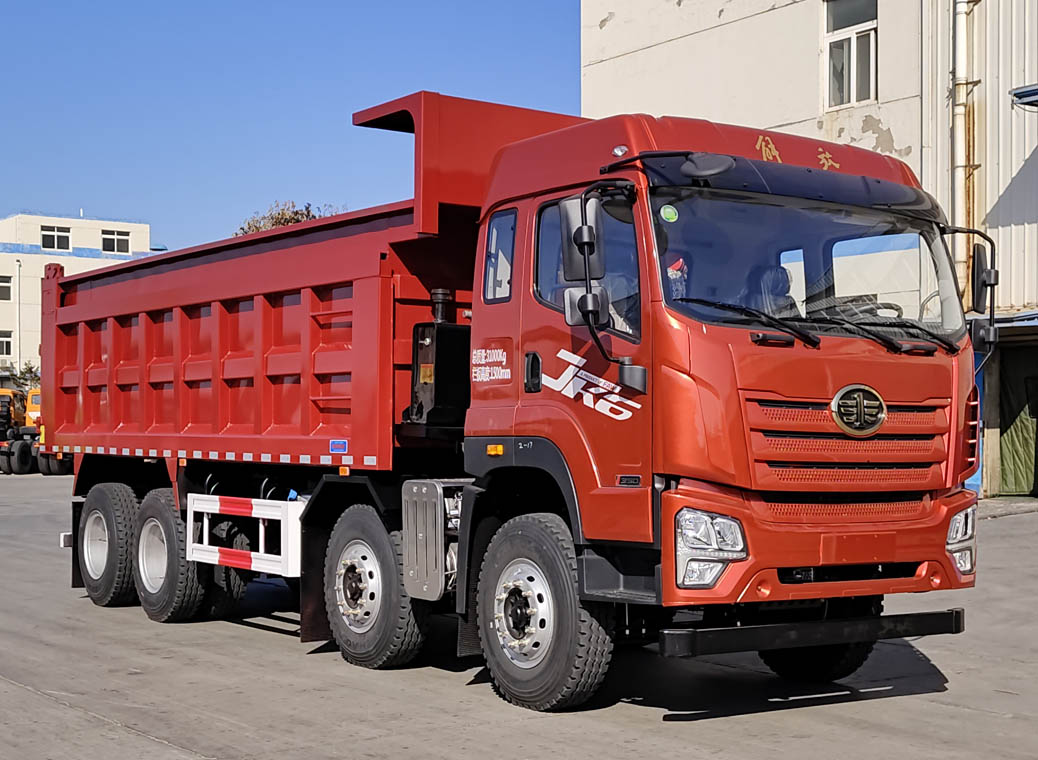 解放牌 350马力 前四后八 自卸汽车(CA3311P28K2L4T4E6A80)