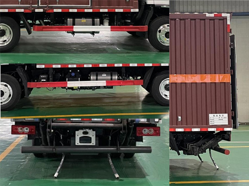 百捷牌QYY5044XRYBJ6易燃液體廂式運輸車公告圖片