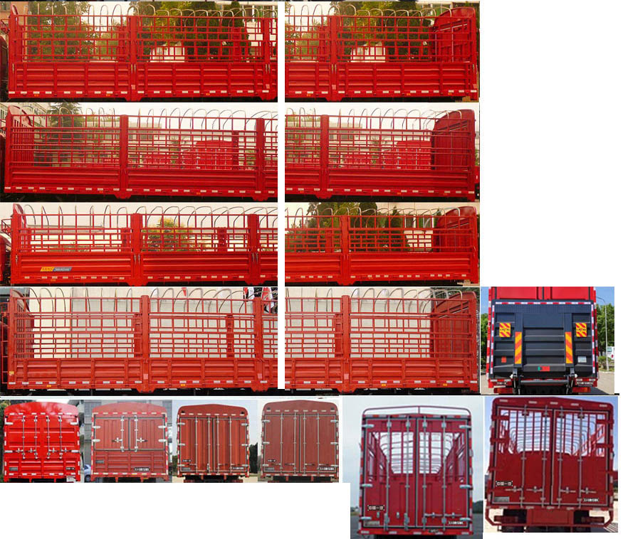 解放牌CA5180CCYP28K62L2E6A80仓栅式运输车公告图片