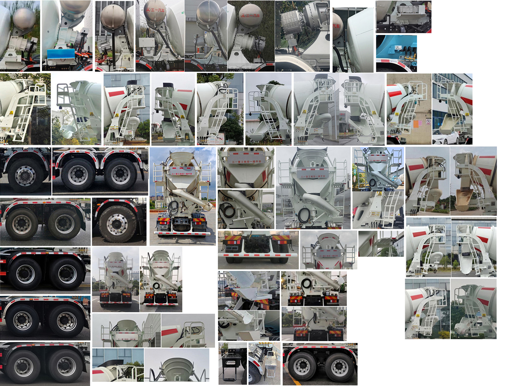三一牌SYM5311GJB1BEV1纯电动混凝土搅拌运输车公告图片