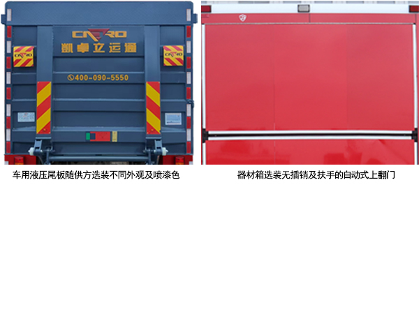 金盛盾牌JDX5170TXFQC168/HT6器材消防車公告圖片