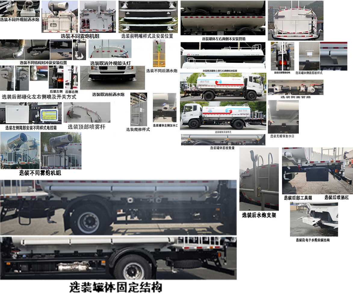 東風(fēng)牌EQ5182GPSSEQ6綠化噴灑車(chē)公告圖片