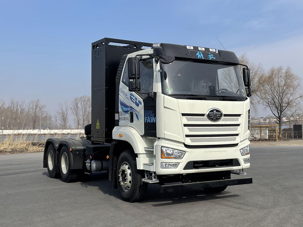 解放牌 558马力 换电式纯电动半挂牵引车(CA4250P62T1BEVA3)