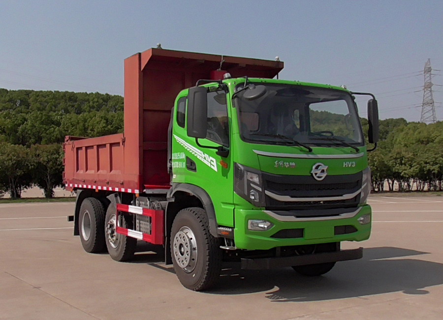 华神牌 230马力 前四后四(小三轴) 自卸汽车(DFD3253GL6D32)