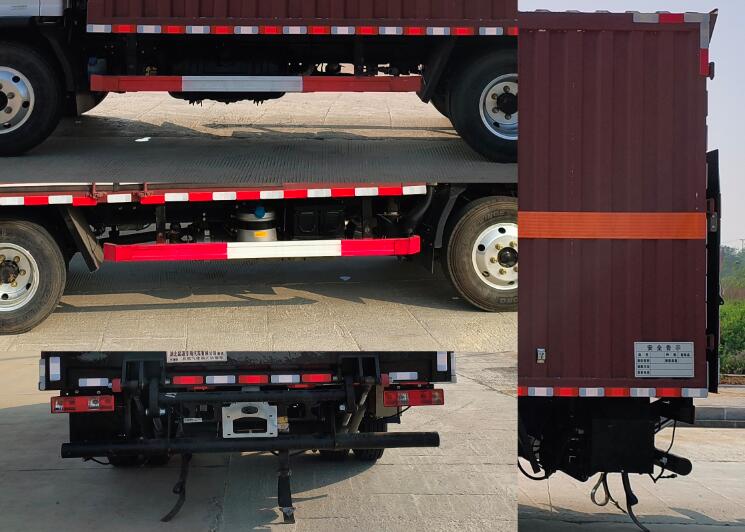 百捷牌QYY5040XRQCA6易燃?xì)怏w廂式運輸車公告圖片