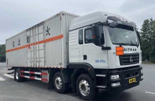 易燃固体厢式运输车