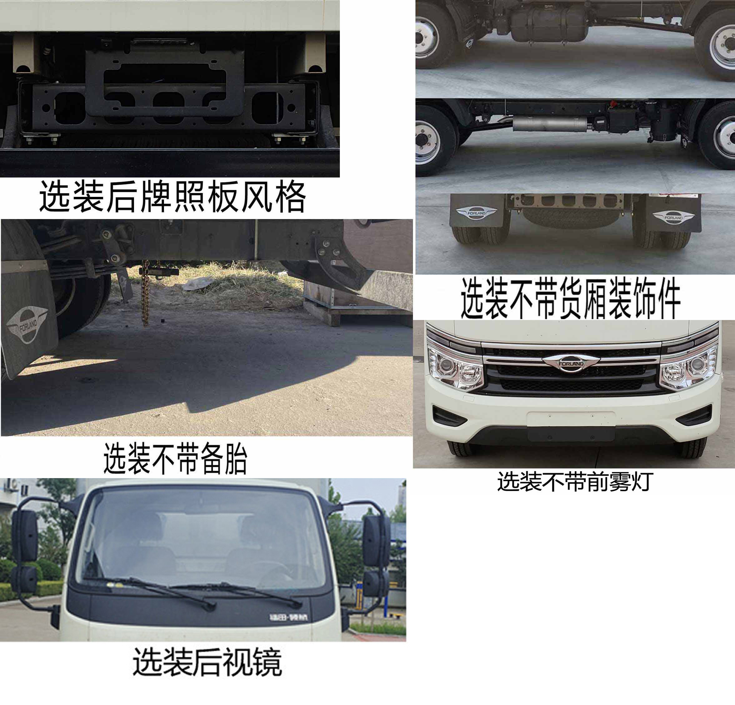 福田牌BJ5035XYK5JV5-15翼开启厢式车公告图片