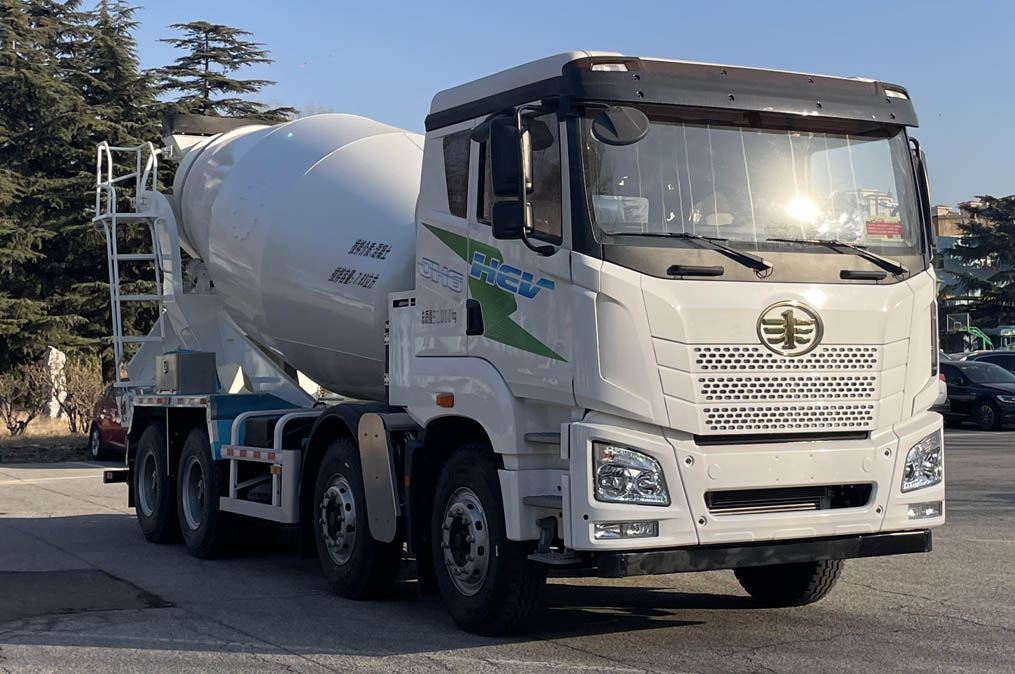 解放牌CA5310GJBP27K1L1T4E6HEVA81混合動(dòng)力混凝土攪拌運(yùn)輸車公告圖片