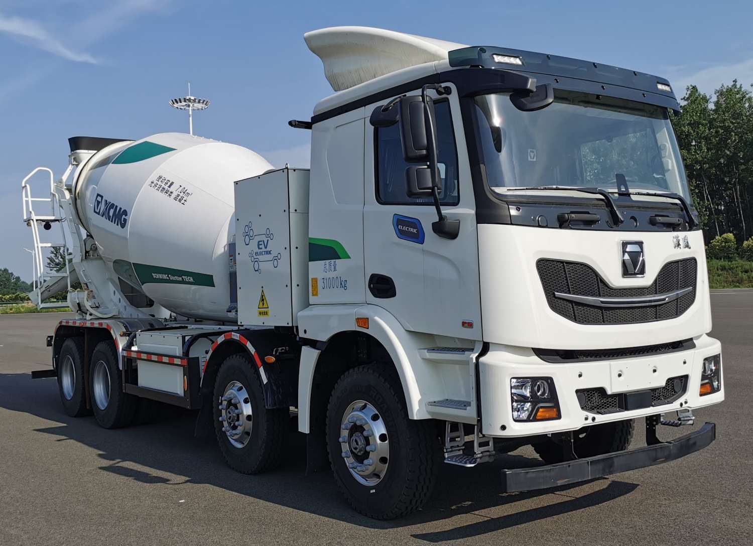 XZS5316GJBEV7A型纯电动混凝土搅拌运输车图片